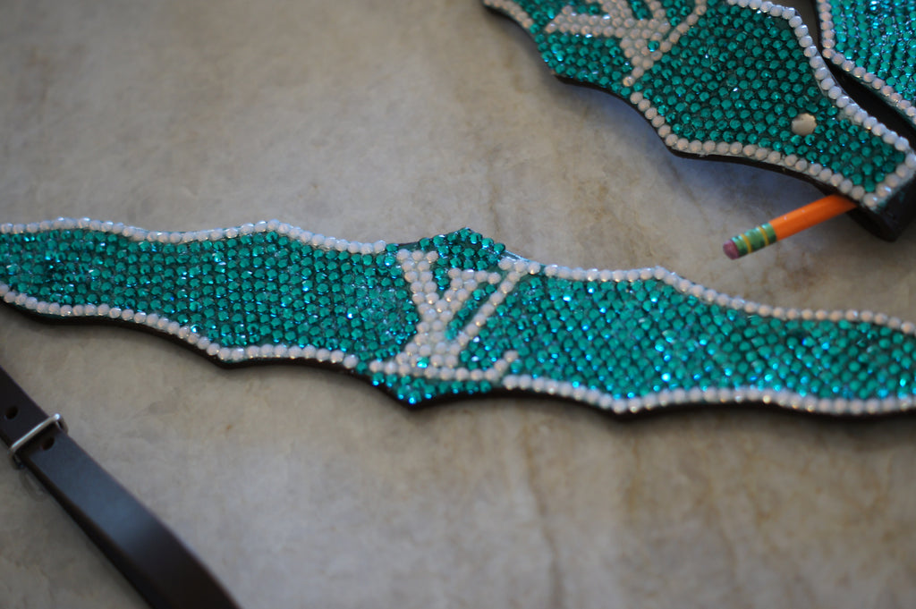 Turquoise Designer Tack Set