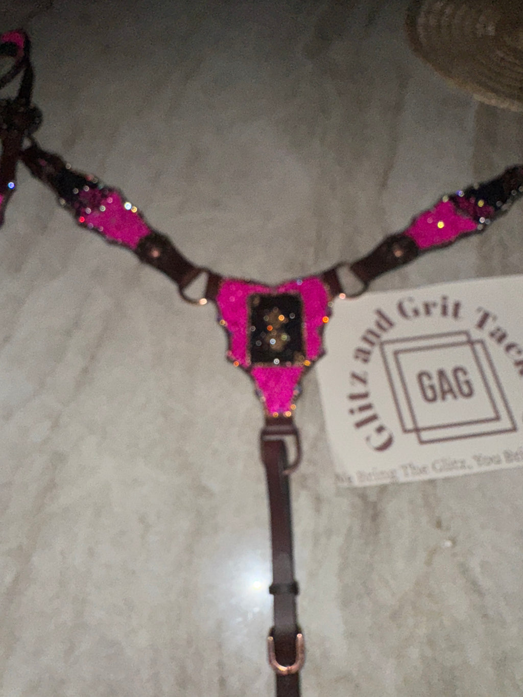 ''Pink Blaze'' Gladiator Tack Set